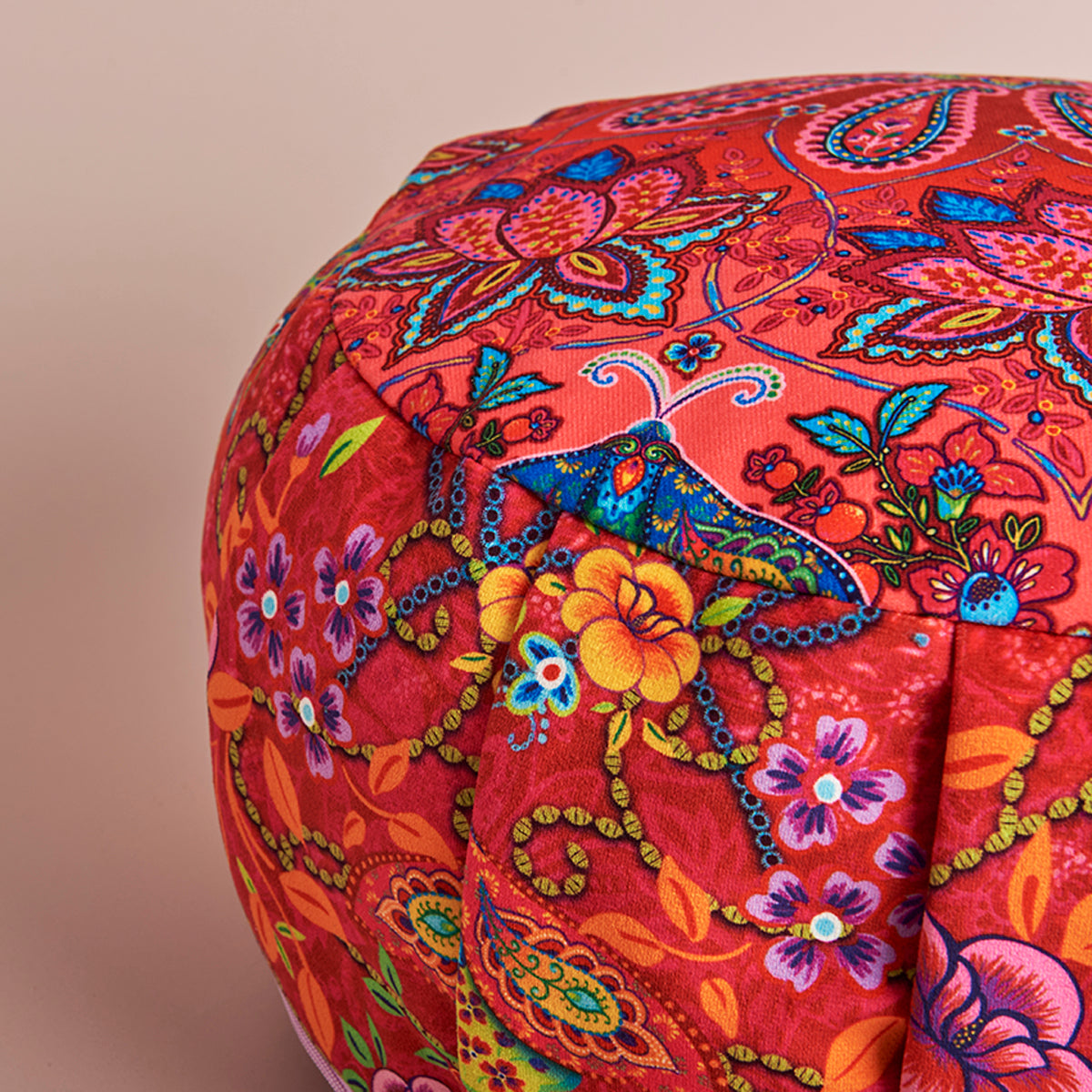 Coussin de méditation zafu india multicouleurs 