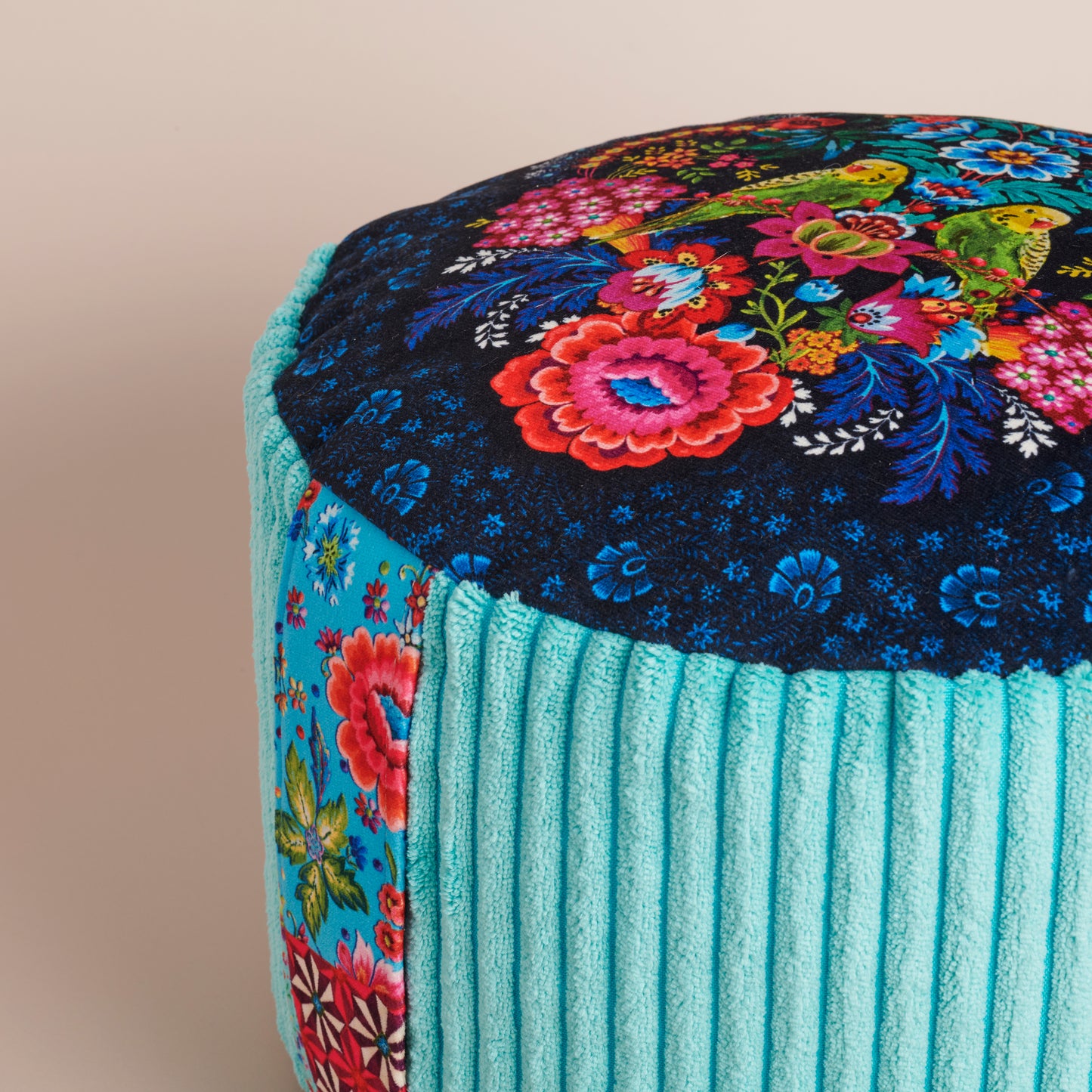 Rondo coussin de méditation haut les perruches andalouses