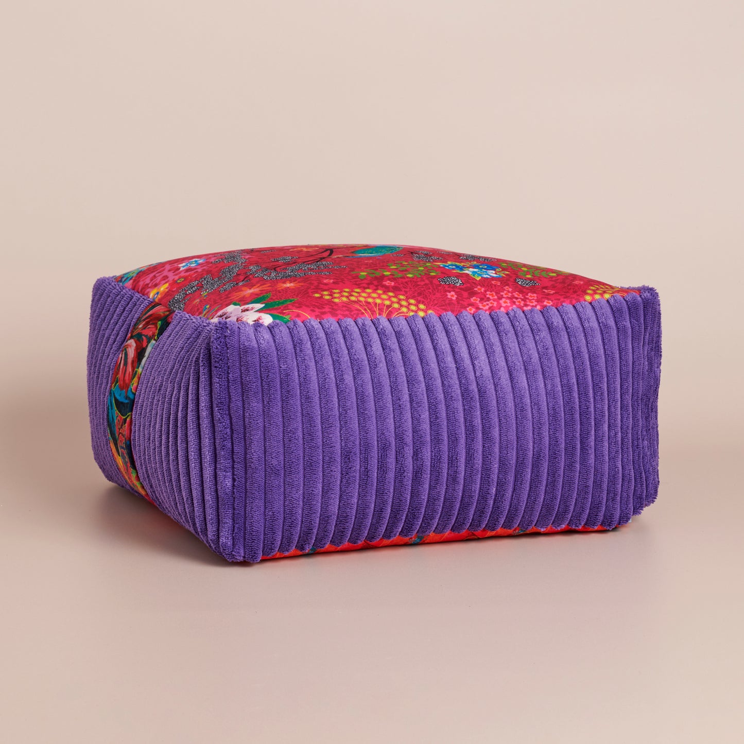 Coussin de méditation         mini zafu Martin pêcheur