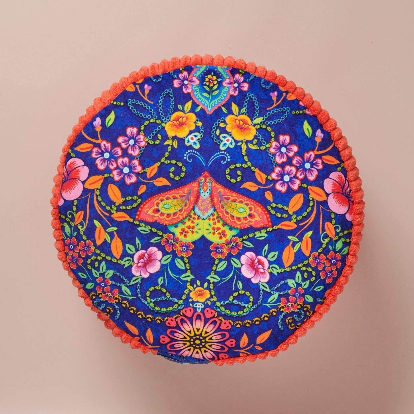 Rondo coussin de méditation haut l'effet papillon