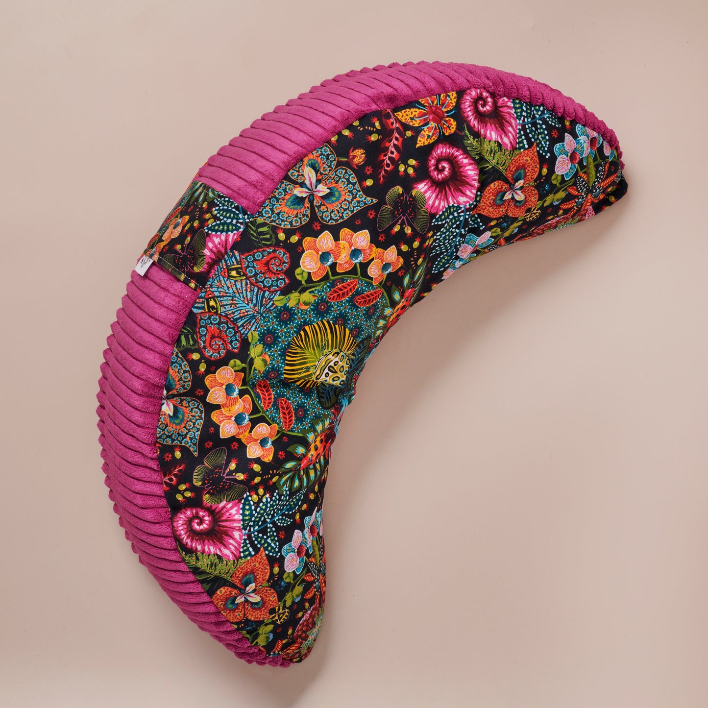 Zafu coussin de méditation demi lune Amazonie noir