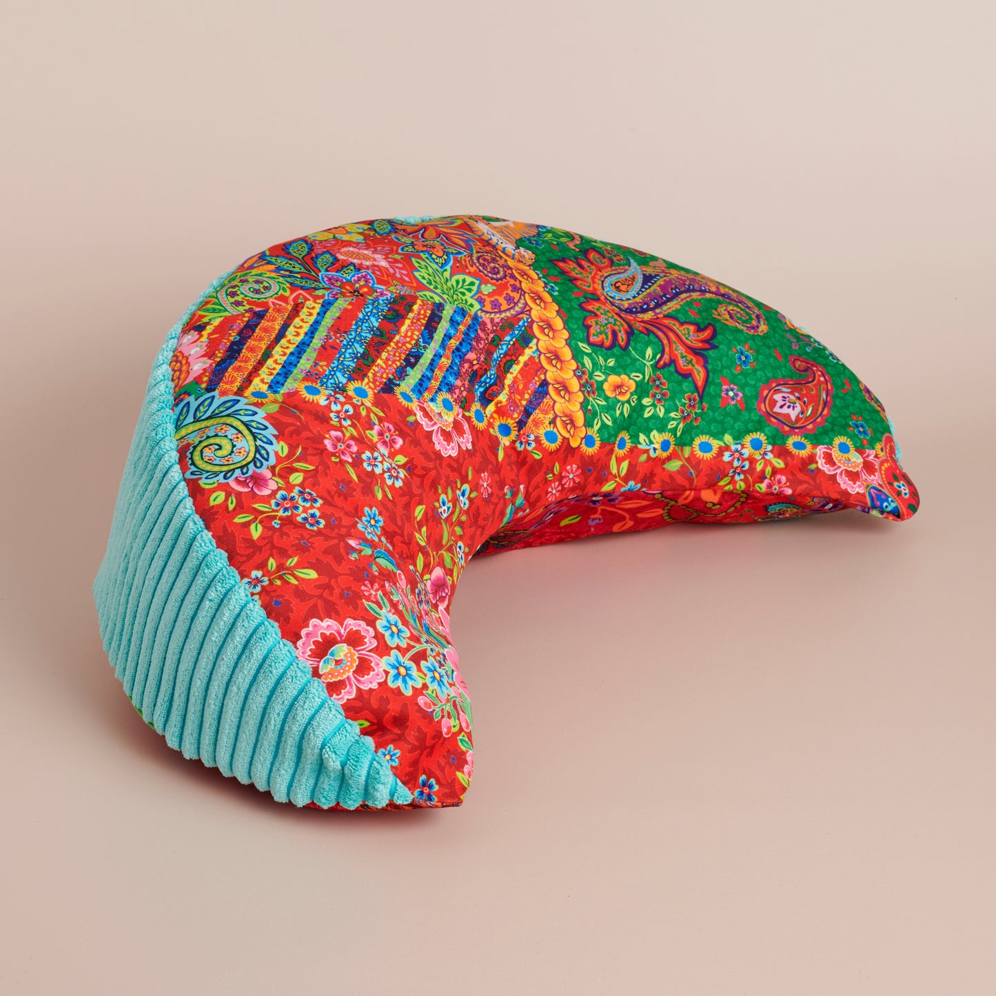 Zafu coussin de méditation demi lune india