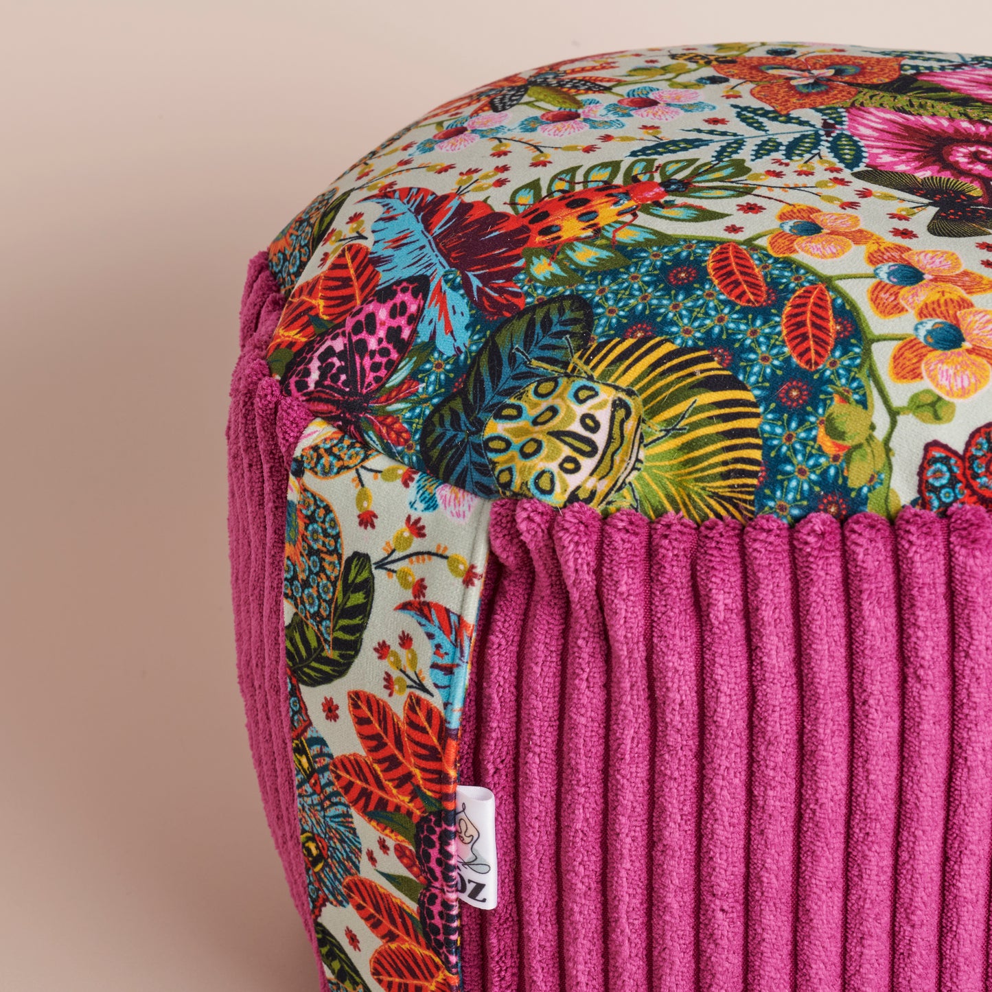 Rondo coussin de méditation haut Amazonie vert amande