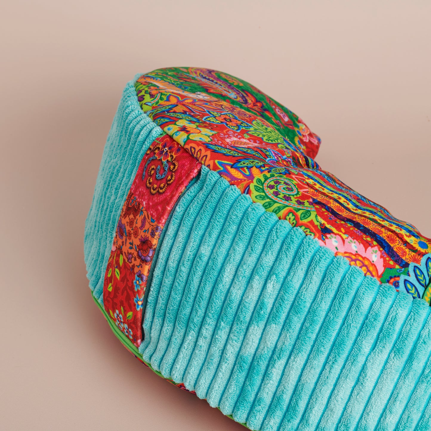 Zafu coussin de méditation demi lune india