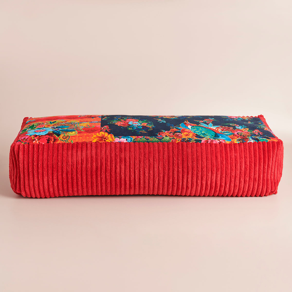 Bolster rectangulaire traversin de yoga Martin pêcheur