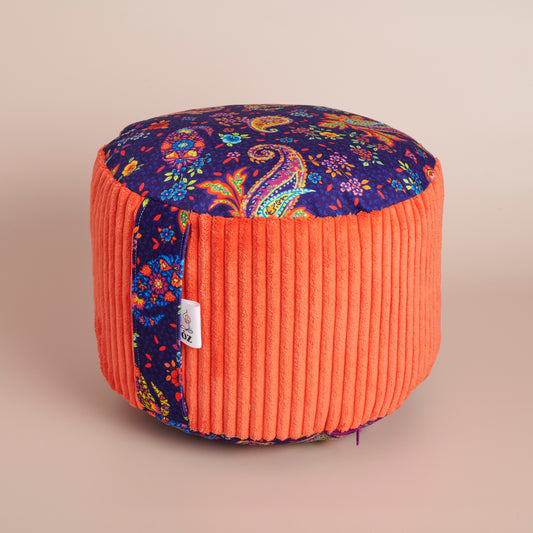 Rondo coussin de méditation haut nuit indienne